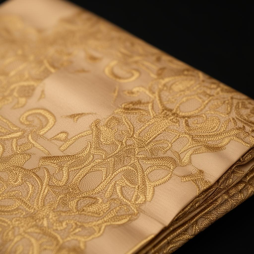 Premium aso-oke fabric detail